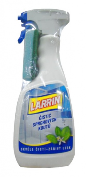 Larrin čistič na sprchové kouty 500ml