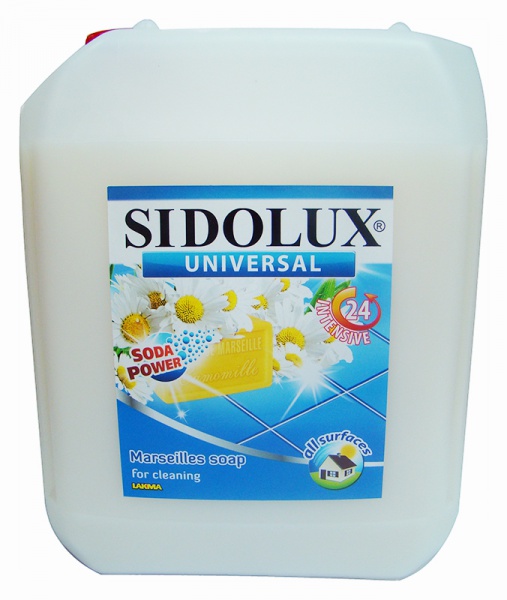 Sidolux Universal Soda Power s vůní Marseillské mýdlo 5L