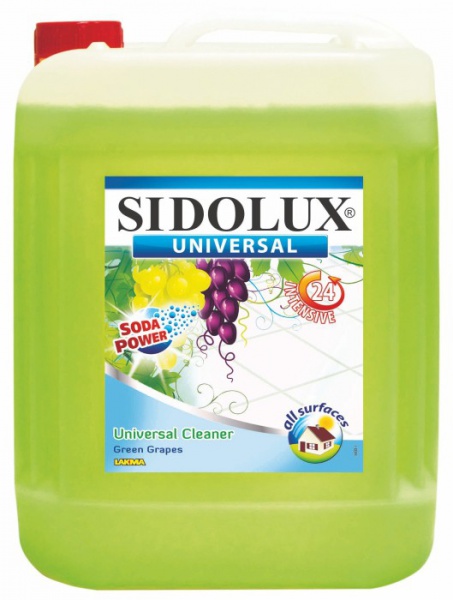 Sidolux Universal Soda Power s vůní Green Grapes 5L