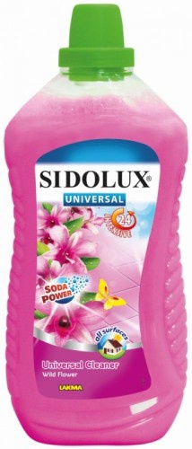 Sidolux Universal Soda Power s vůní Wild Flowers 1L