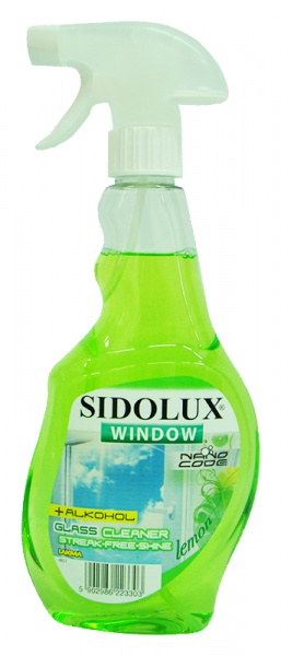 Sidolux Nano Code čistič oken Lemon 500 ml