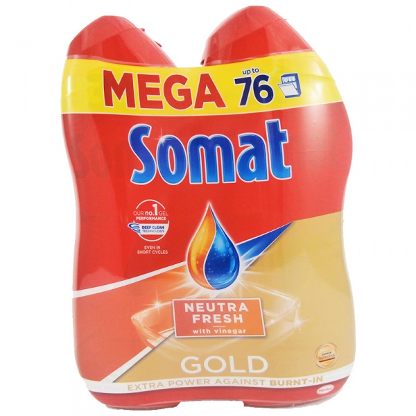 Somat Gold gel NeutraFresh 2x684ml 76 dávek