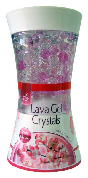Pan Aroma Lava gel Crystal osvěžovač vzduchu Třešňový květ 150g