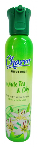 Charm osvěžovač vzduchu s rozpr. White tea&Lily 240ml