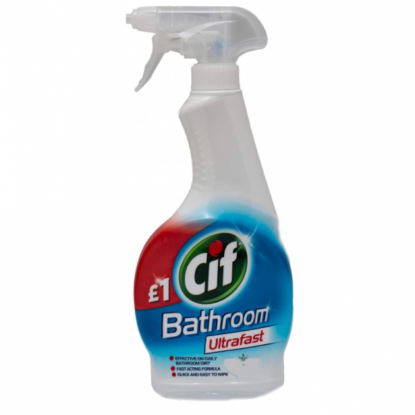 Cif Bathroom Ultrafast čistič do koupelny ve spreji 450ml