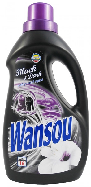 Wansou speciální tekutý prací prostředek Black&Dark 1L