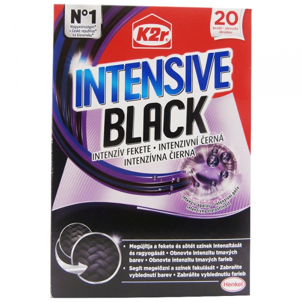 K2 Intenzivní Černá barva 20x