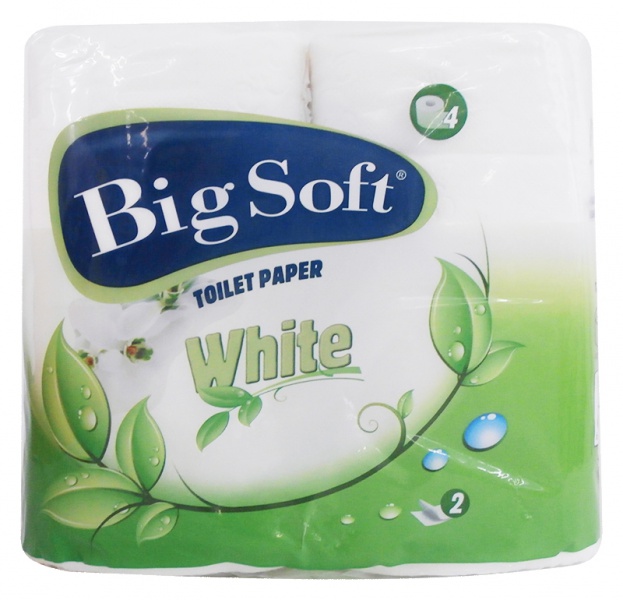 Big Soft toaletní papír Exlusive white (4)