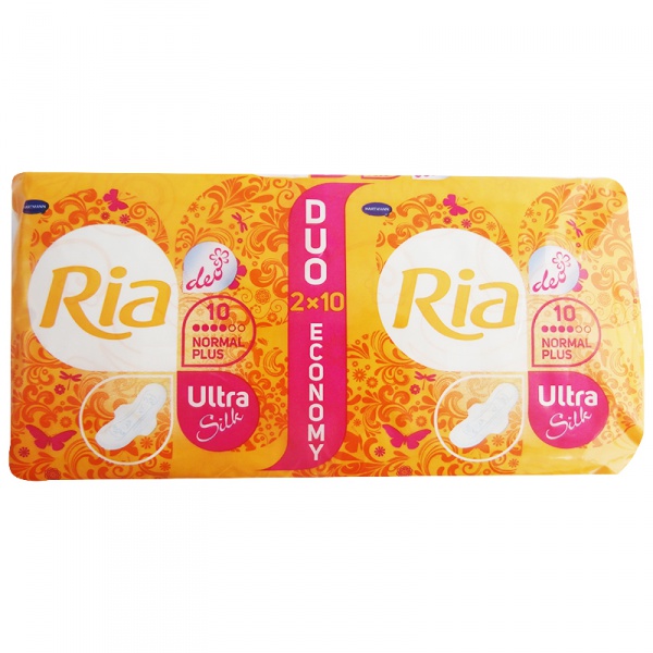 Ria Ultra Silk Normal Plus Deo 20ks Duopack