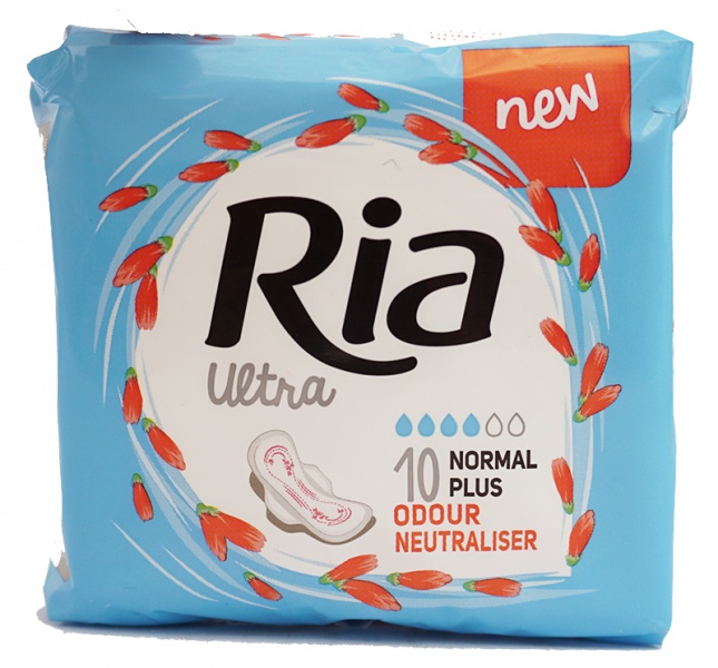 Ria Ultra Normal Plus Odour Neutralizer 10ks - SUPER CENA!