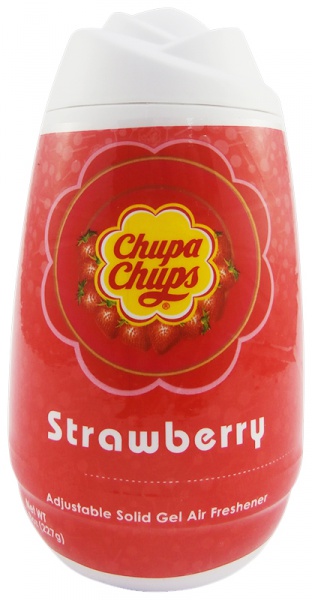 ChupaChups Solid gel osvěžovač Strawberry 227g