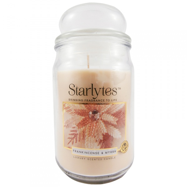 Starlytes Vonná svíčka Frakincense&Myrrth 454g