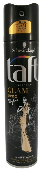 Taft lak na vlasy GLAM Updo Stylex Ultra tužící 250ml
