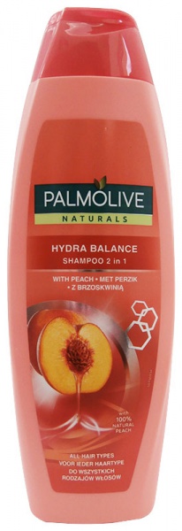 Palmolive šampon + kondicionér Broskev 2v1 350ml