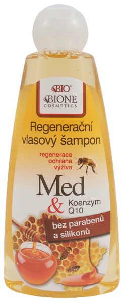Bione vlasový a tělový šampon MED+Q10 255ml