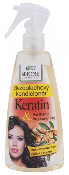 Bione bezoplachový kondicionér Keratin + Arganový olej 260ml