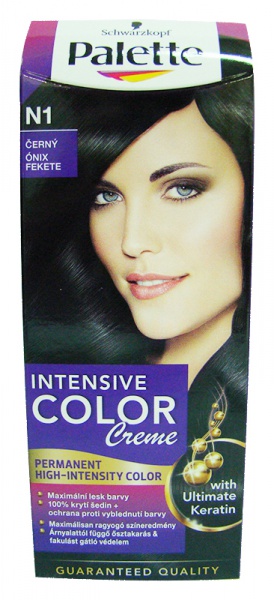 Palette barva N1 černá
