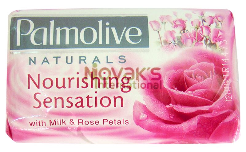 Palmolive mýdlo Milk&Rose 90g růžové