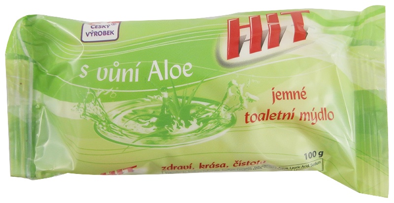 Hit jemné toaletní mýdlo Aloe Vera 100g