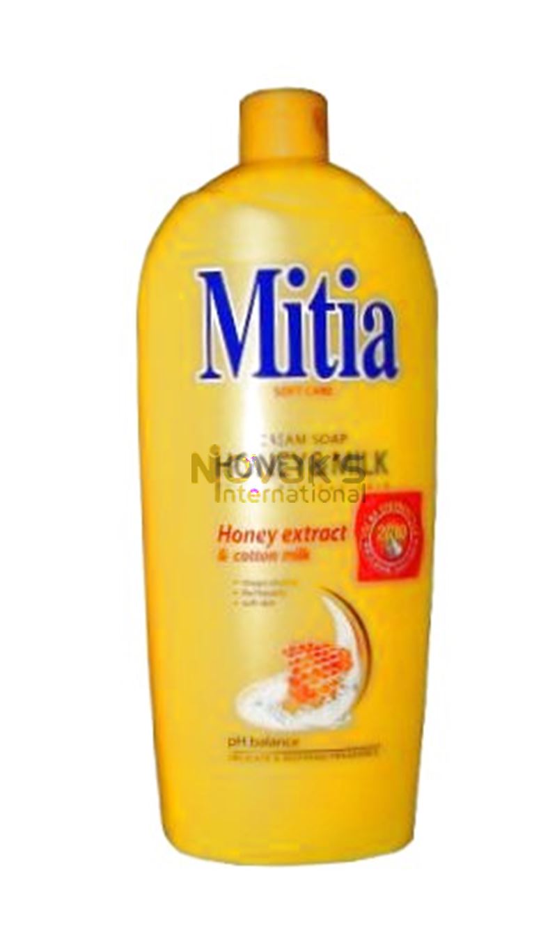 Mitia tekuté mýdlo Honey&Milk  1L