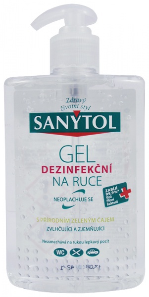 Sanytol dezinfekční gel naruce 250ml
