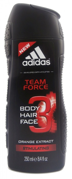 Adidas sprchový gel pánský Team Force 3v1 250ml