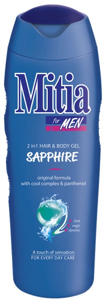 Mitia sprchový gel 2v1 Sapphire 400ml