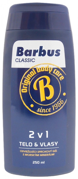 Barbus Classic sprchový gel 2v1 pánský 250ml