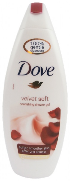Dove sprchový gel Velvet Soft 250ml
