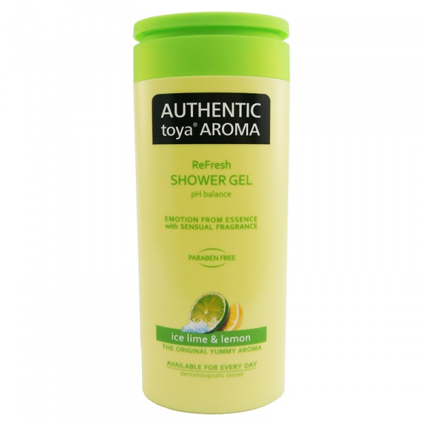 Authentic toya Aroma sprchový gel Ice Lime&Lemon 400ml