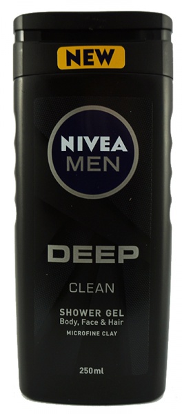 Nivea sprchový gel Men Deep Clean 250ml