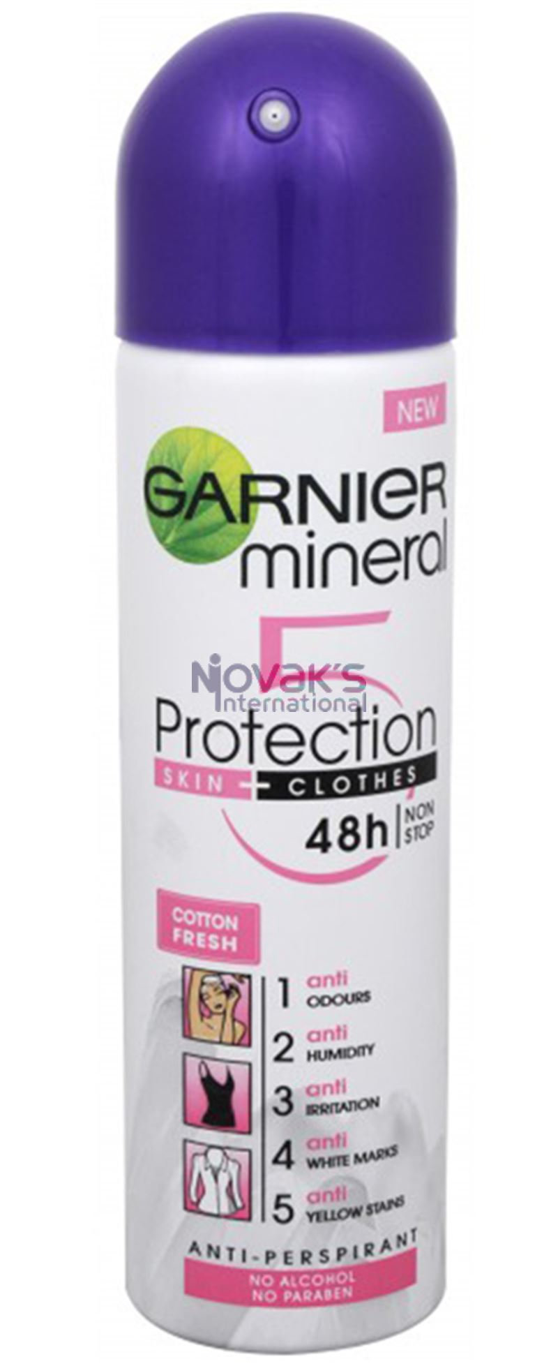 Garnier deospray Protection5 Cotton Fresh 150ml