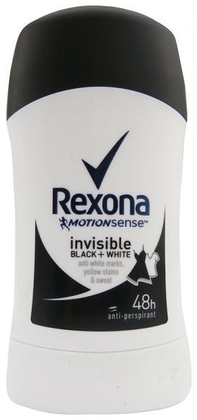 Rexona stick anti-perspirant Invisible Black&White 40ml