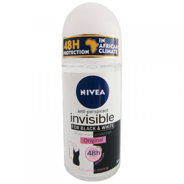 Nivea roll-on antiperspirant Black&White 50ml Original