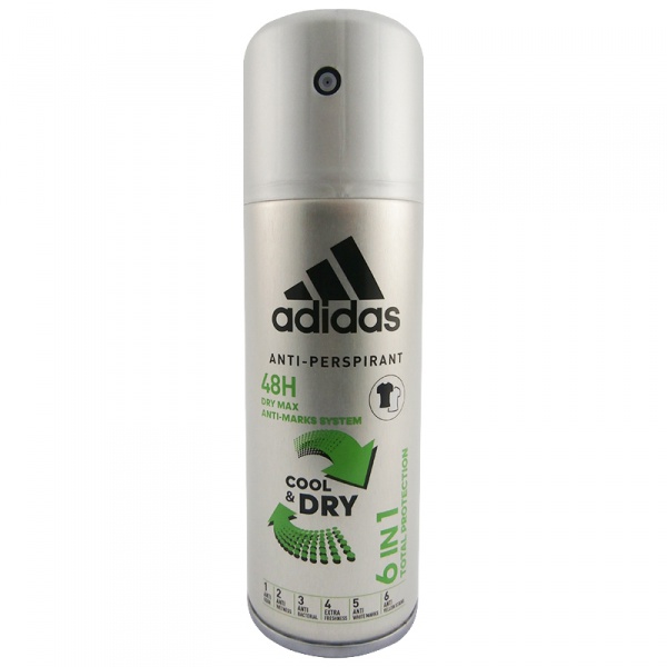 Adidas Deo antiperspirant Cool&Dry 6v1 pánský 150ml