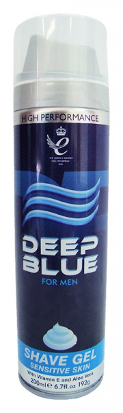Deep Blue holící gel pánský 200ml