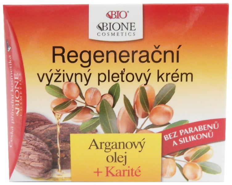 Bione krém pleťový regenerační Arganový olej&Karité 51ml