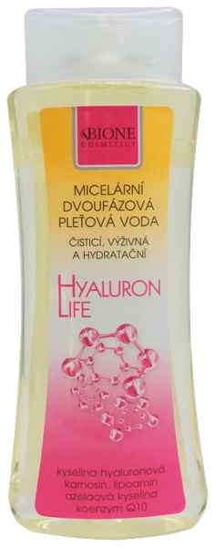 Bione Micerální voda Hyaluron Life 255ml
