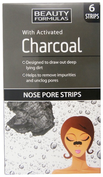Beauty Formulas Náplasti na nos s aktivním uhlím čistící (6)