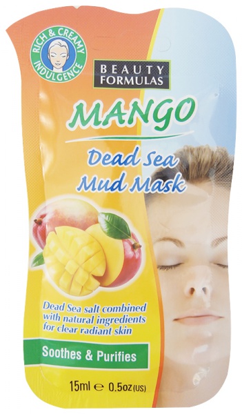 Beauty Formulas Maska pleťová Mango 15ml