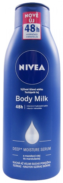 Nivea tělové mléko Body Milk výživné 400ml (LILIAL)