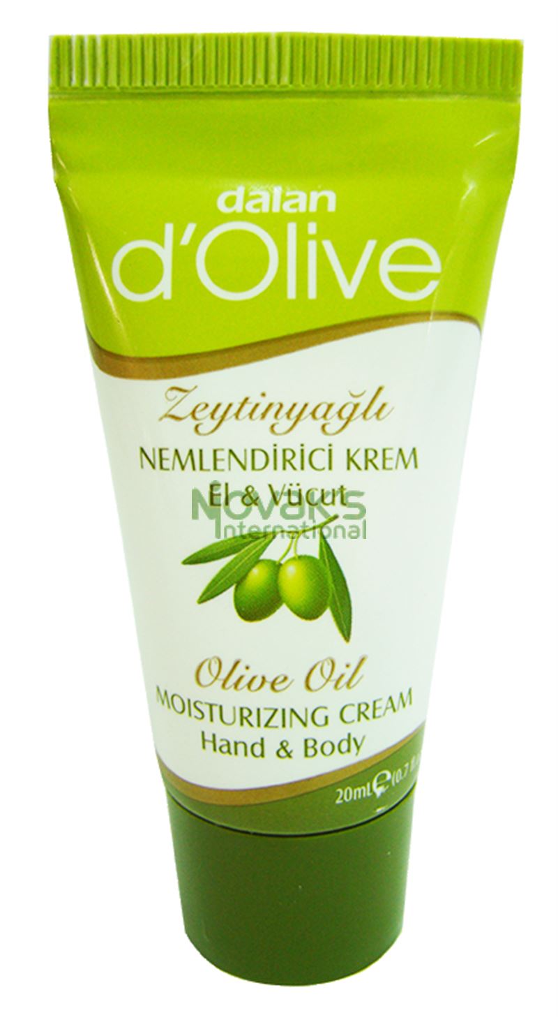 d´Olive krém na ruky a telo s olivovým olejom - tuba 20ml