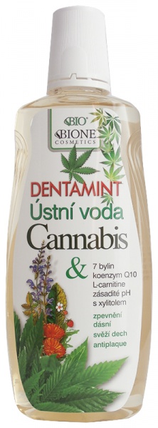 Bione Dentamint ústní voda Cannabis 500ml