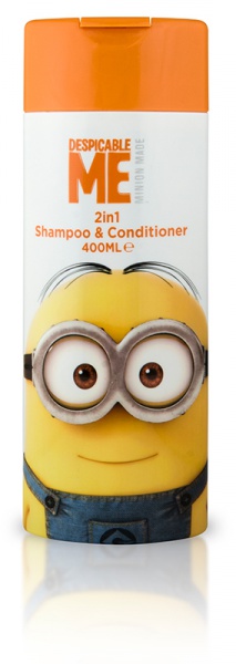 Mimoni z filmu - dětský šampon + kondicioner 2v1 400ml