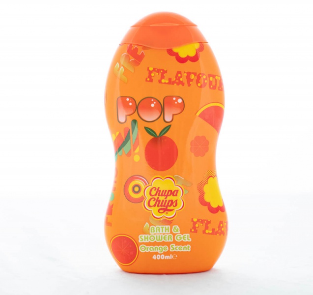 Chupa Chups dětský sprchový gel Orange Scent 400ml