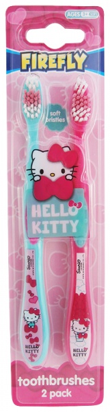 Hello Kitty dětský zubní kartáček měkký 3+ (2)
