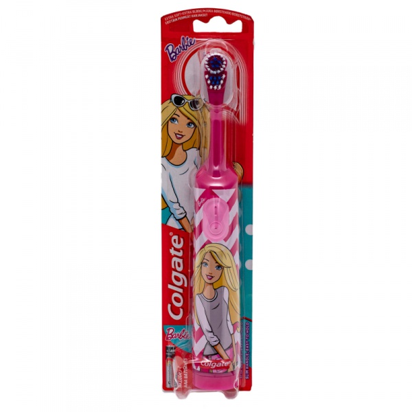 Colgate - dětský zubní elektrický kartáček Barbie