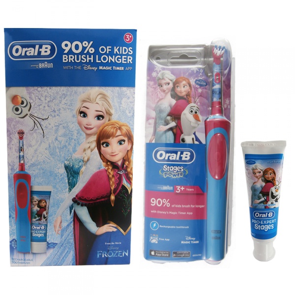 Frozen Oral-B dětská kazeta (el. kartáček + zubní pasta 75ml)