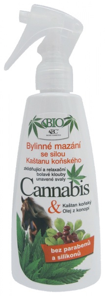 Bione bylinné mazání Cannabis 260ml