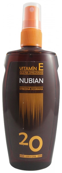 Nubian opalovací olej sprej OF20 150ml (LILIAL)
